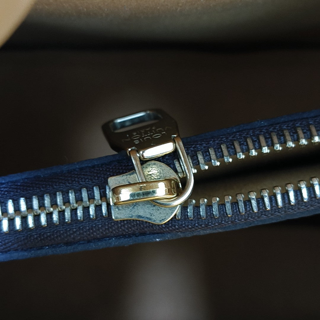 NÉONOÉ MM Damier Ebene Coated Canvas Brown