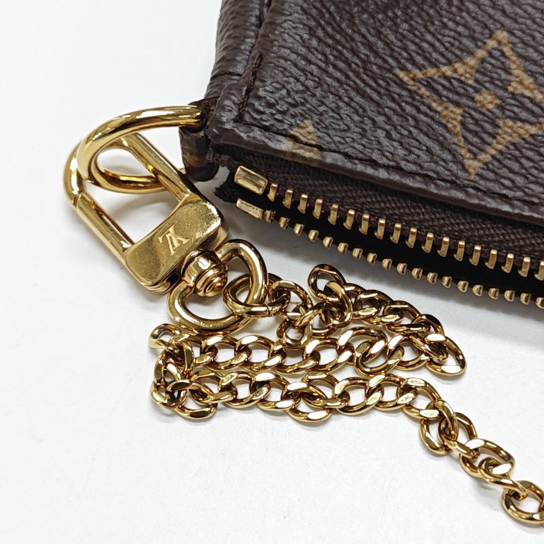 ACCESSOIRES Mini Monogram Coated Canvas Brown