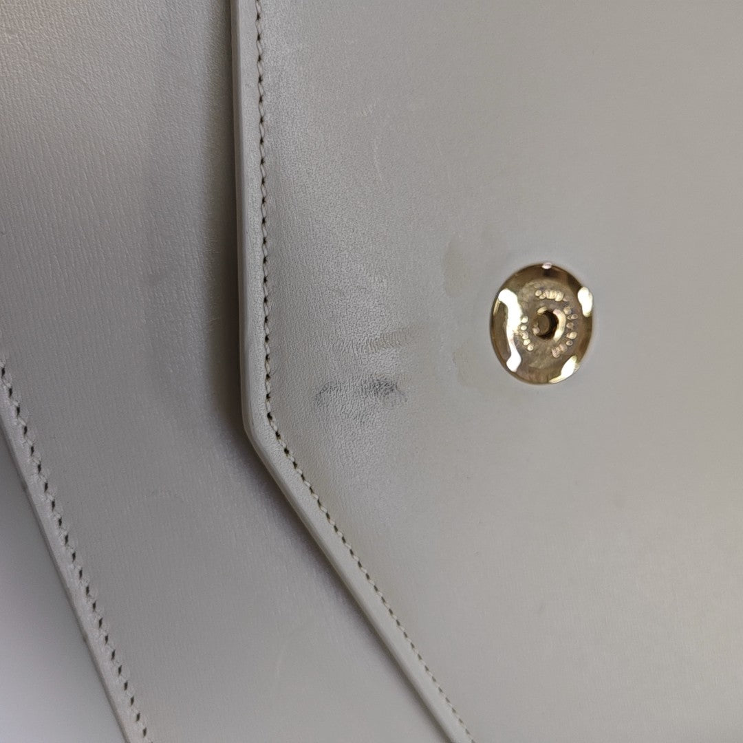 MONTAIGNE Calfskin White