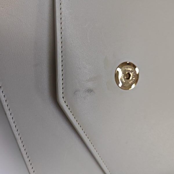 MONTAIGNE Calfskin White