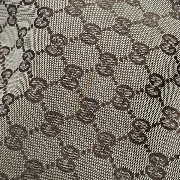 Monogram Canvas Shoulder Bag Beige