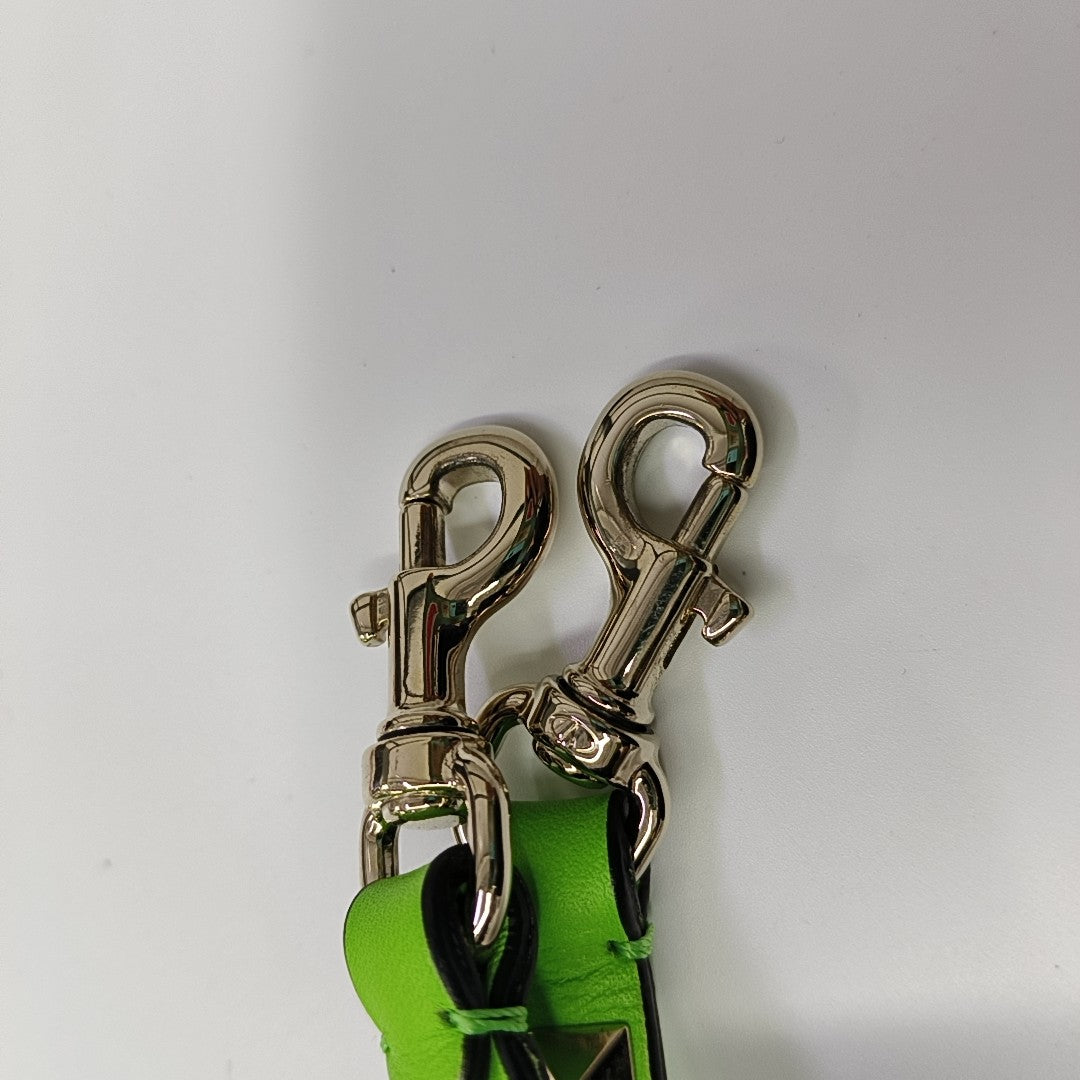 Rockstud Small Calfskin Green