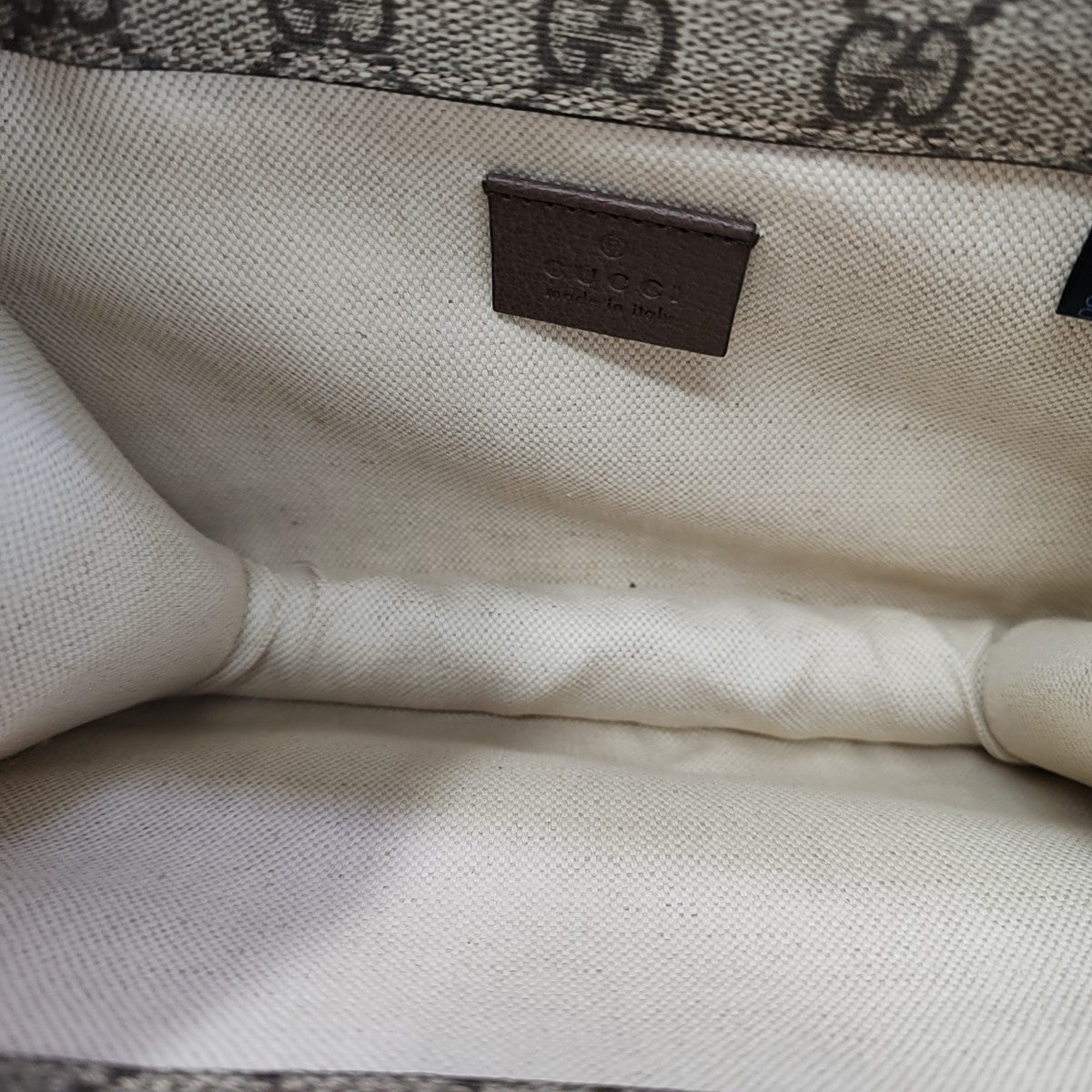 Neo Vintage Small Monogram Coated Canvas Beige