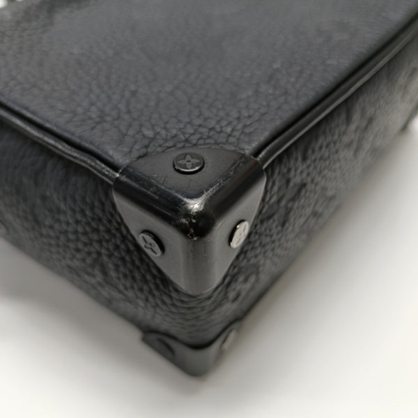 SOFT TRUNK Mini Monogram Calfskin Black