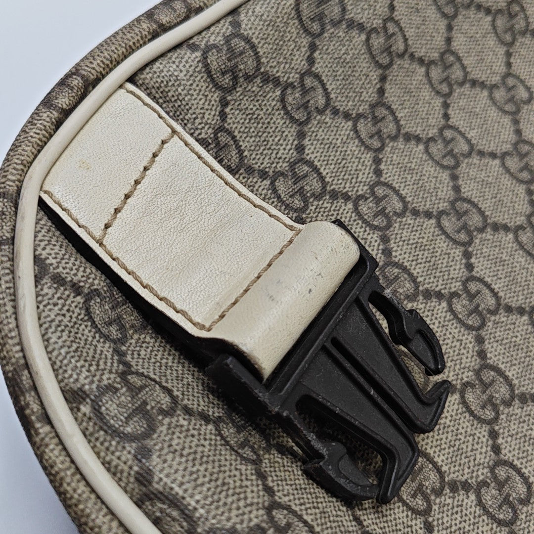 GG Supreme Monogram Coated Canvas Beige