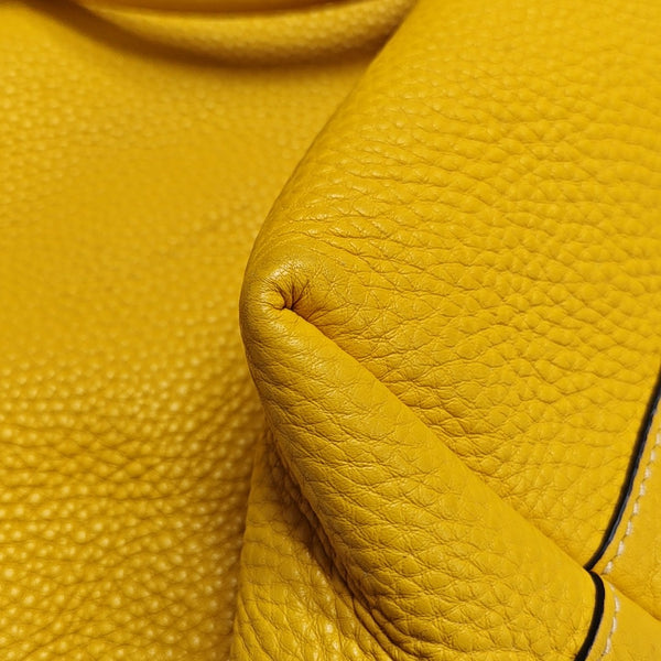 Calfskin Tote Bag Yellow