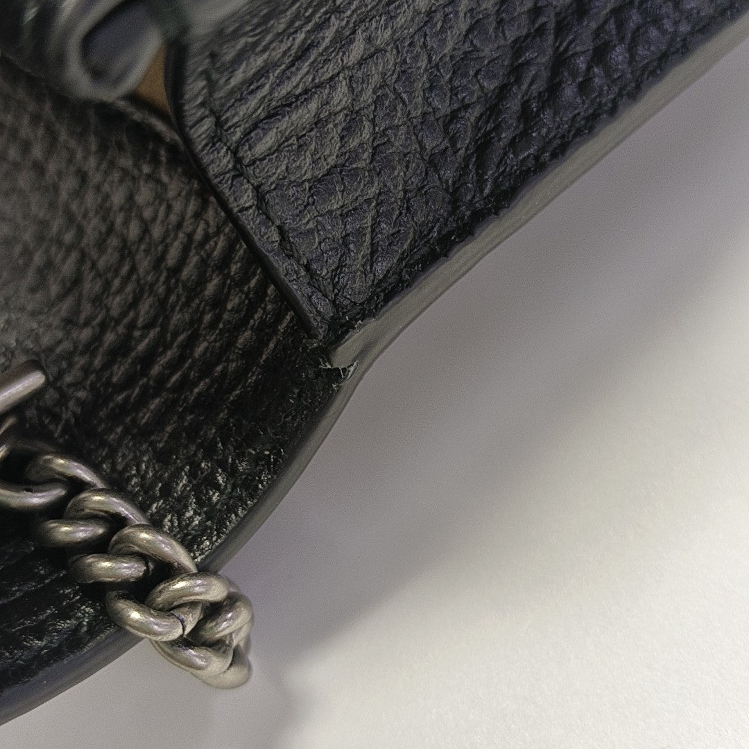 Dionysus Super Mini Calfskin Black
