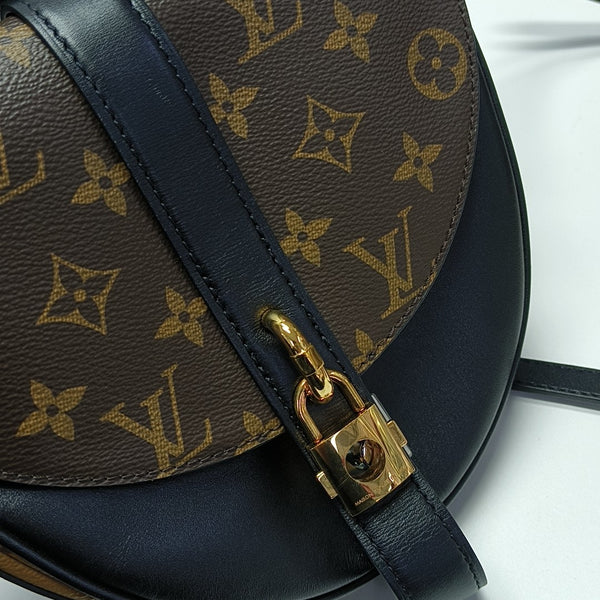 CHANTILLY PM Monogram Coated Canvas Brown