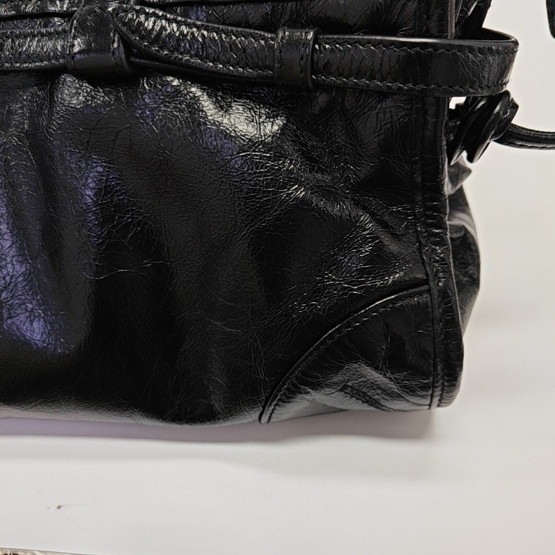 Bonnie Medium Calfskin Black