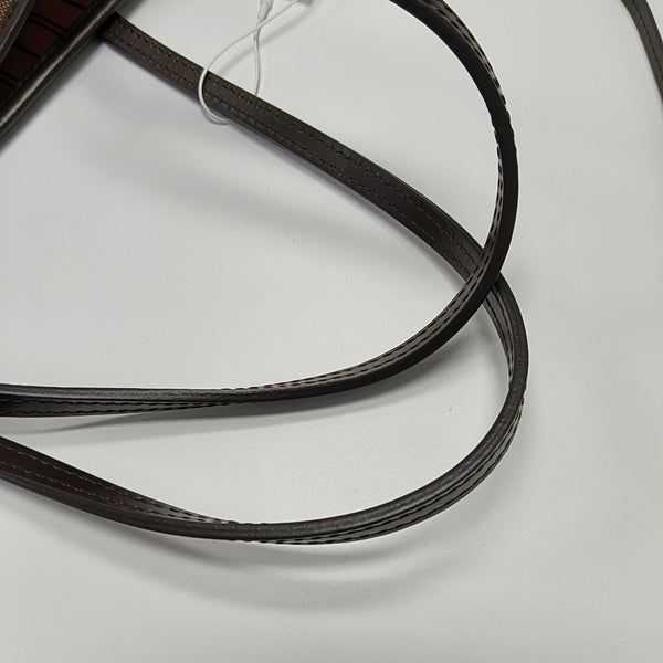 NEVERFULL MM Damier Ebene Coated Canvas Brown