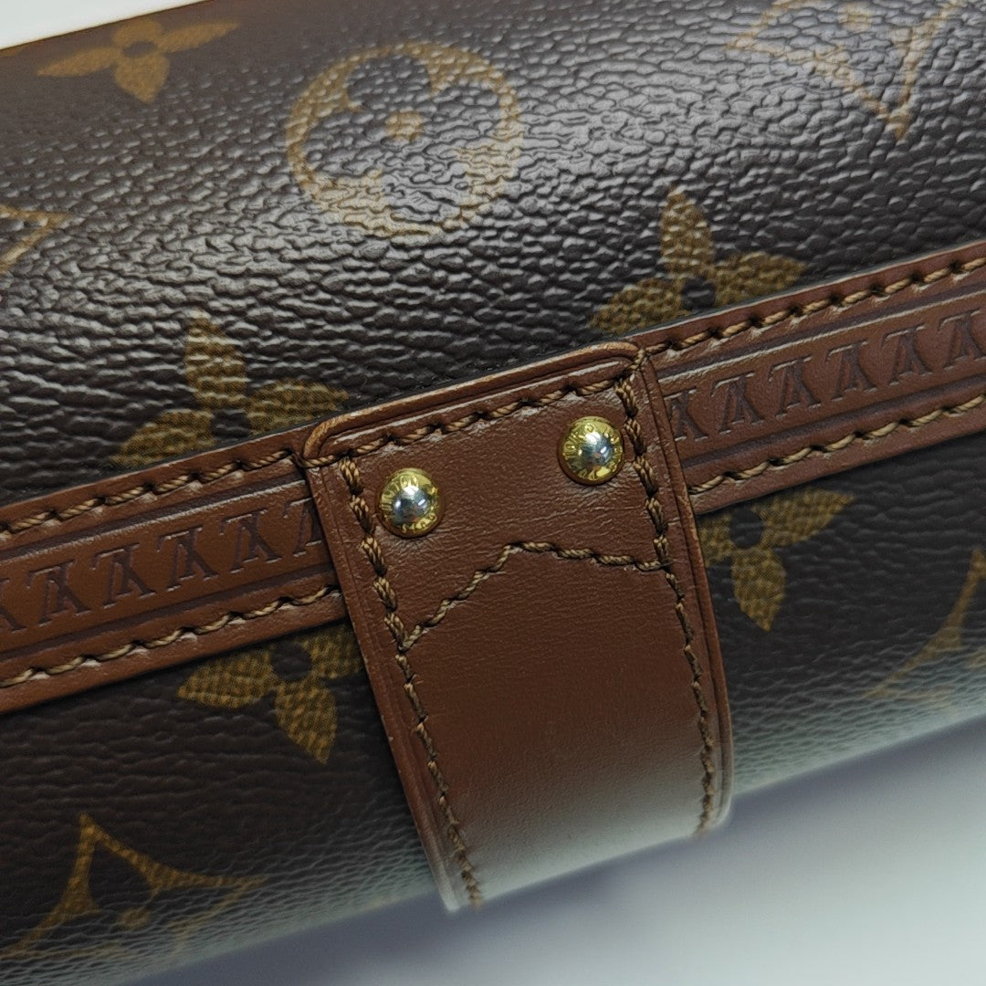 PAPILLON 19 Monogram Coated Canvas Brown