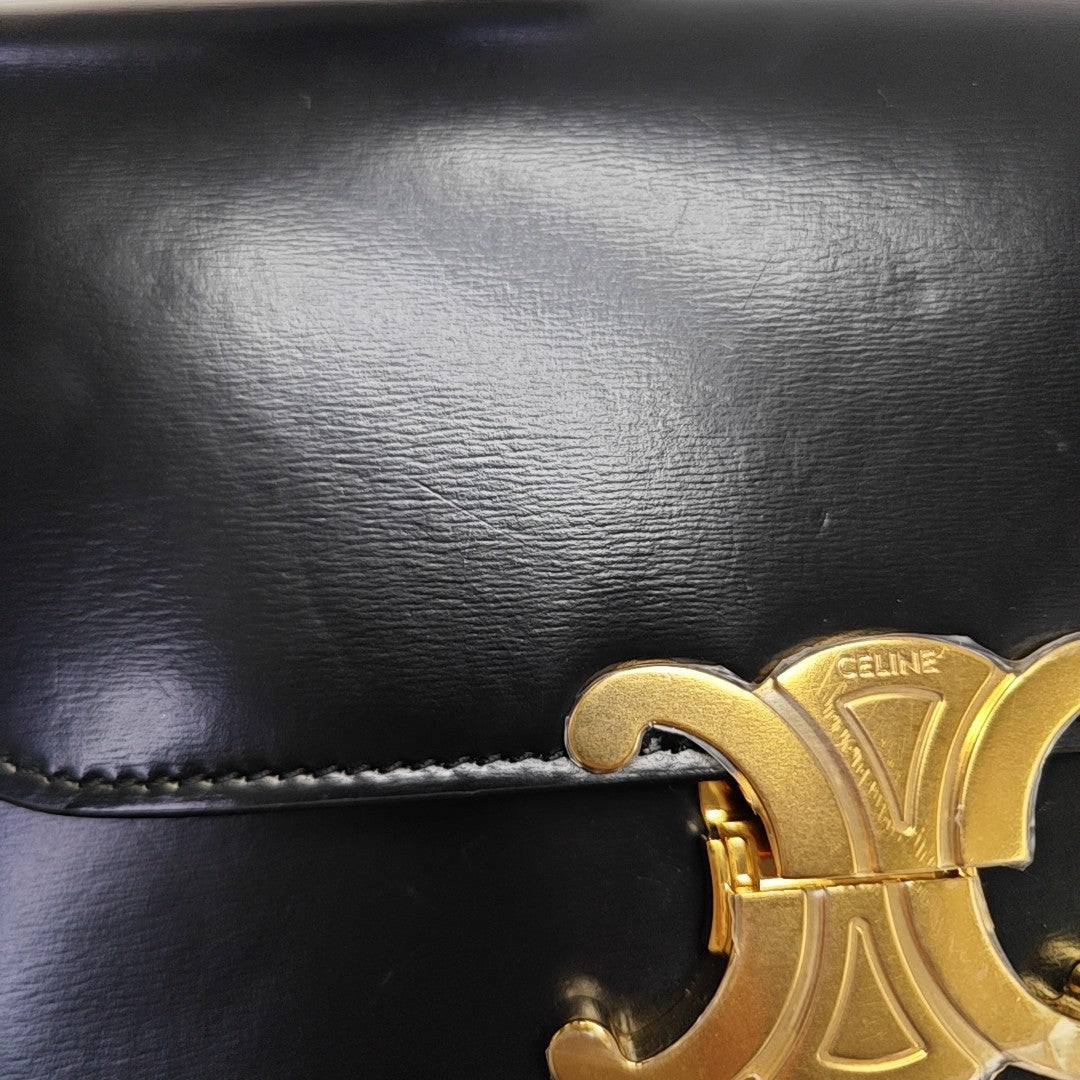 TRIOMPHE Teen Calfskin Black