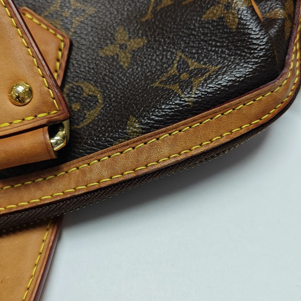 RETIRO NM Monogram Coated Canvas Brown