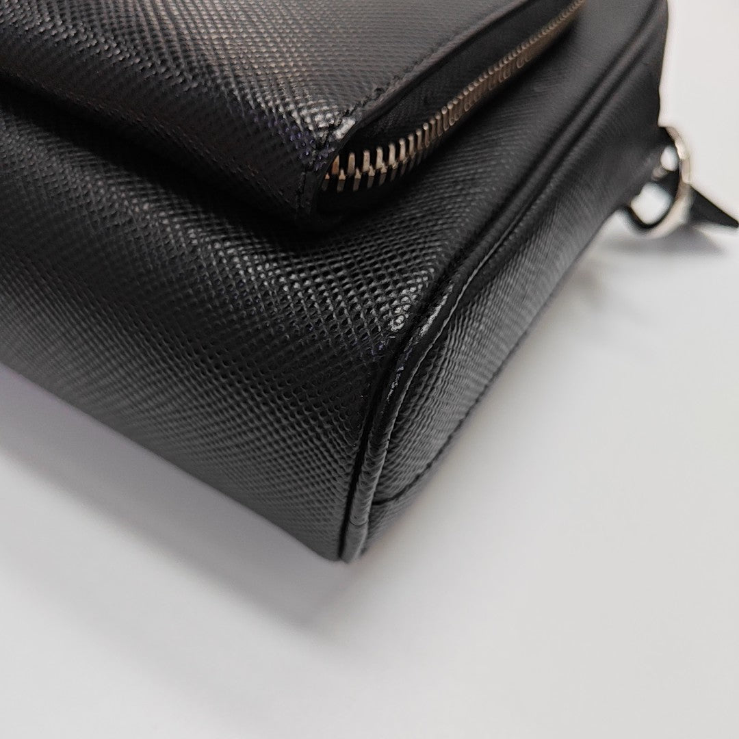Saffiano Calfskin Black