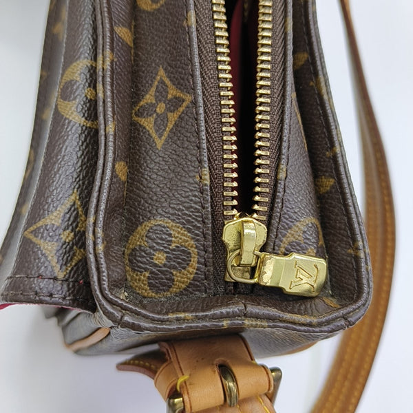 VIVA CITE Monogram Coated Canvas Brown
