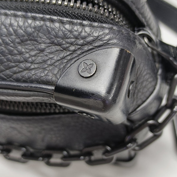 SOFT TRUNK Mini Monogram Calfskin Black