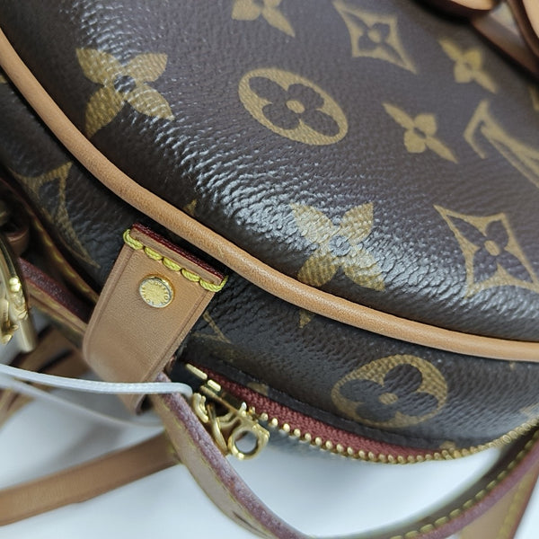 BOITE CHAPEAU MM Monogram Coated Canvas Brown