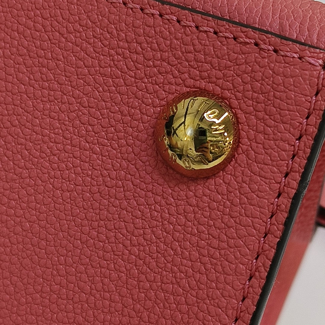 PONNEUF MM Monogram Calfskin Pink