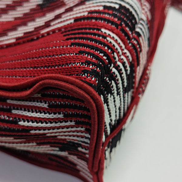 Fabric Shoulder Bag Mini Red