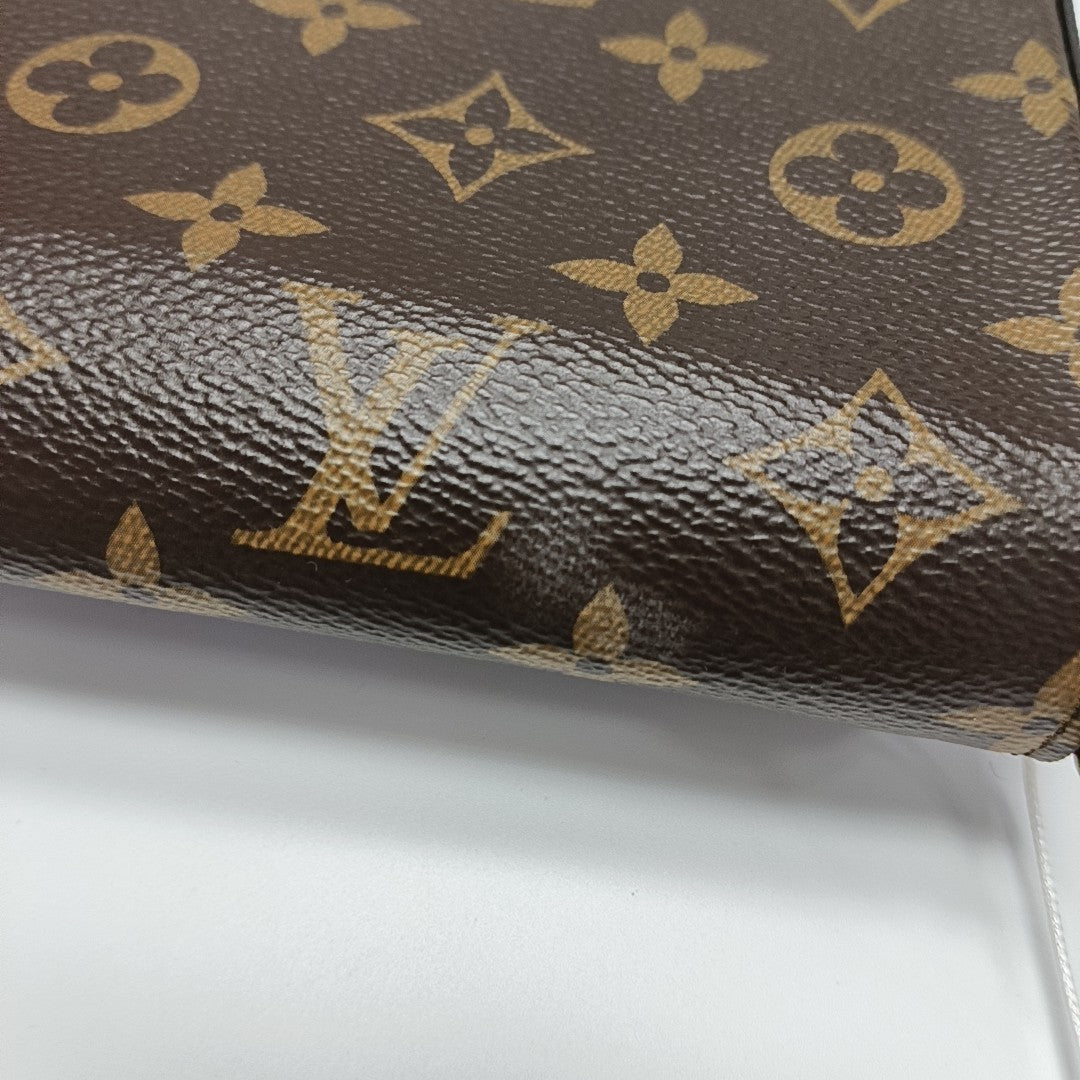 FÉLICIE Monogram Coated Canvas Brown