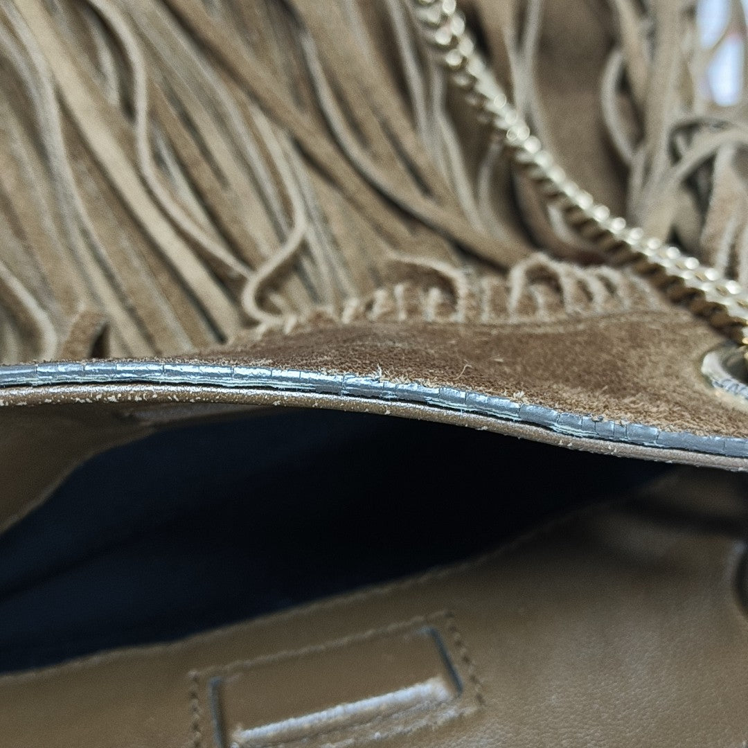 GRACE Small Suede Brown