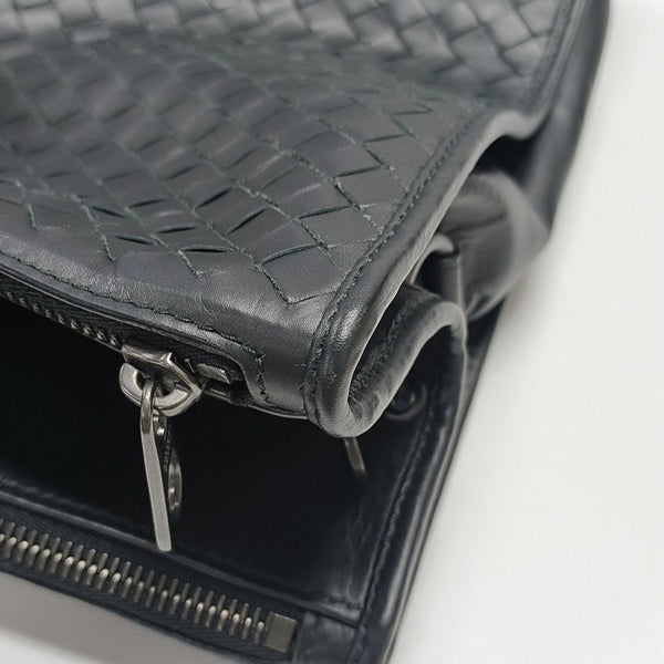 Calfskin Shoulder Bag Black