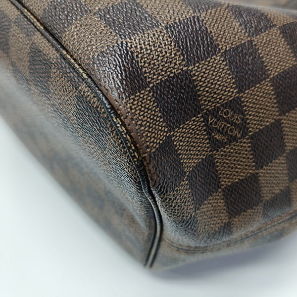 NEVERFULL MM Damier Ebene Coated Canvas Brown
