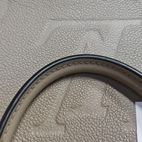 ONTHEGO MM Monogram Calfskin Gray