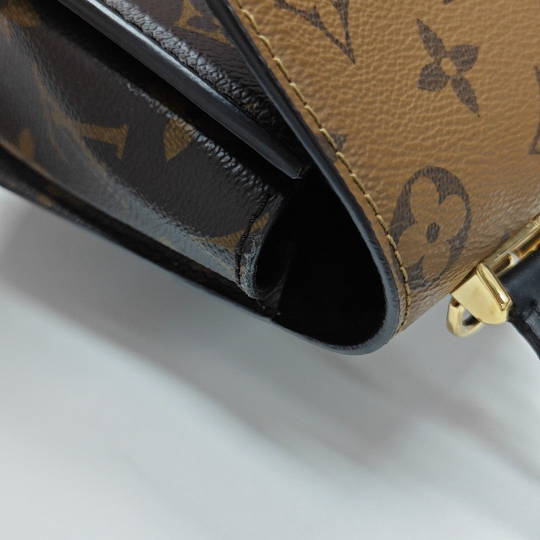 EDEN Monogram Coated Canvas Brown