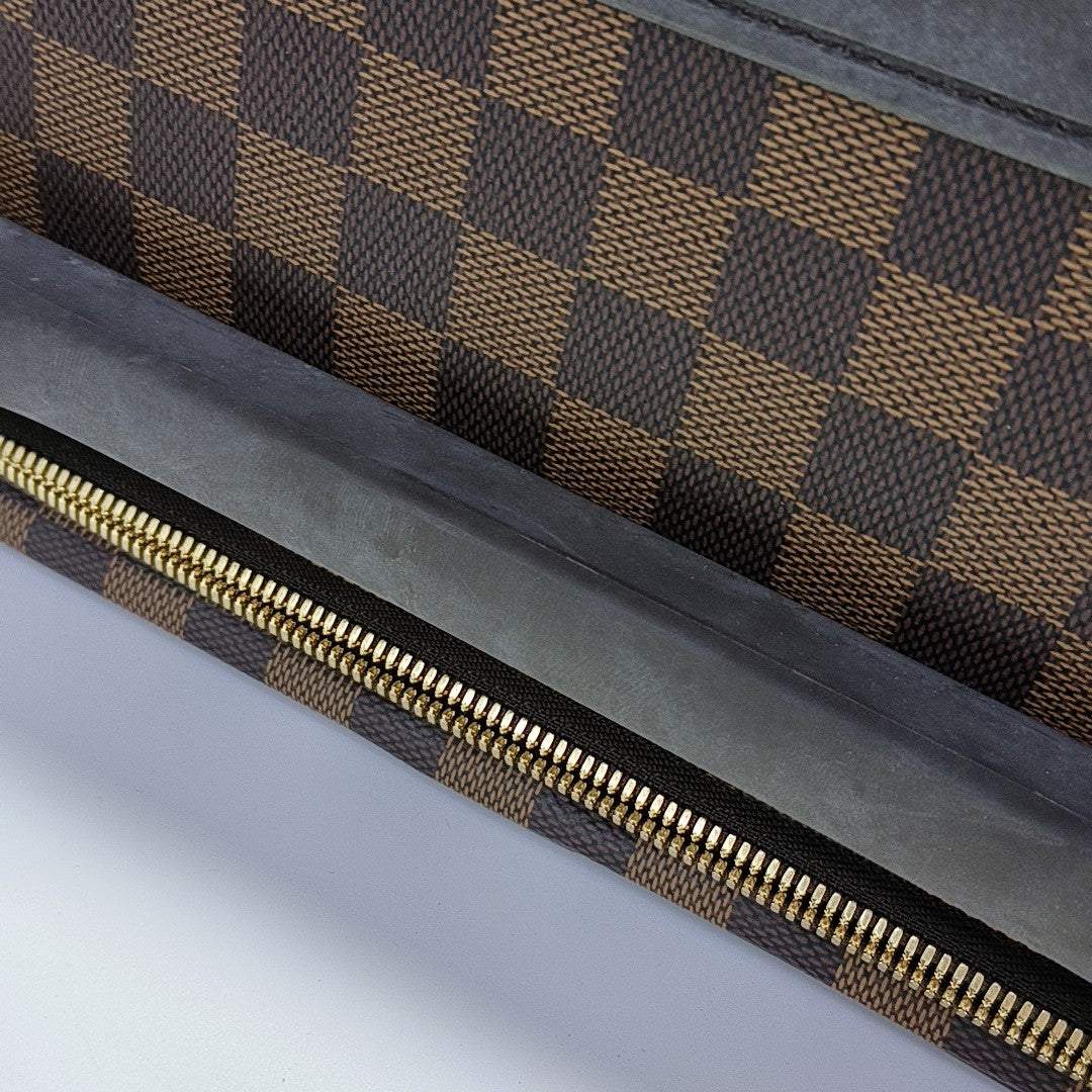 PEGASE 55 Damier Ebene Coated Canvas Brown