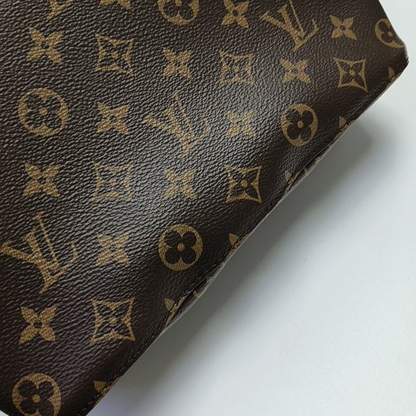 NÉONOÉ MM Monogram Coated Canvas Brown