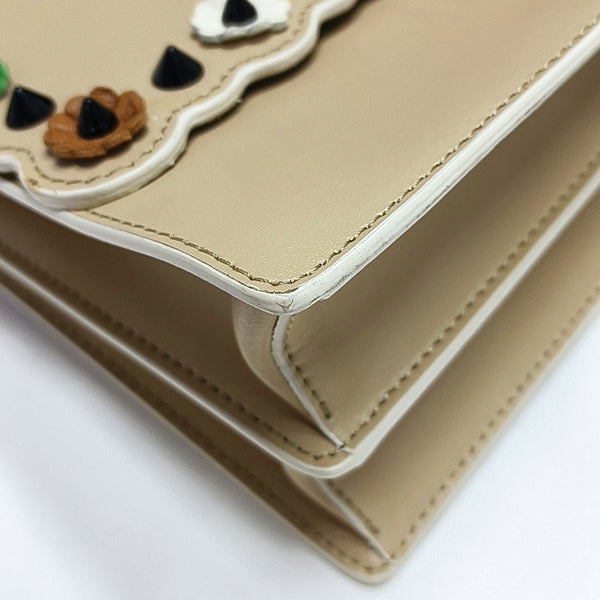 Authenticated pre-owned  Kan I Mini Calfskin Beige - Shoulder Bag at Looply