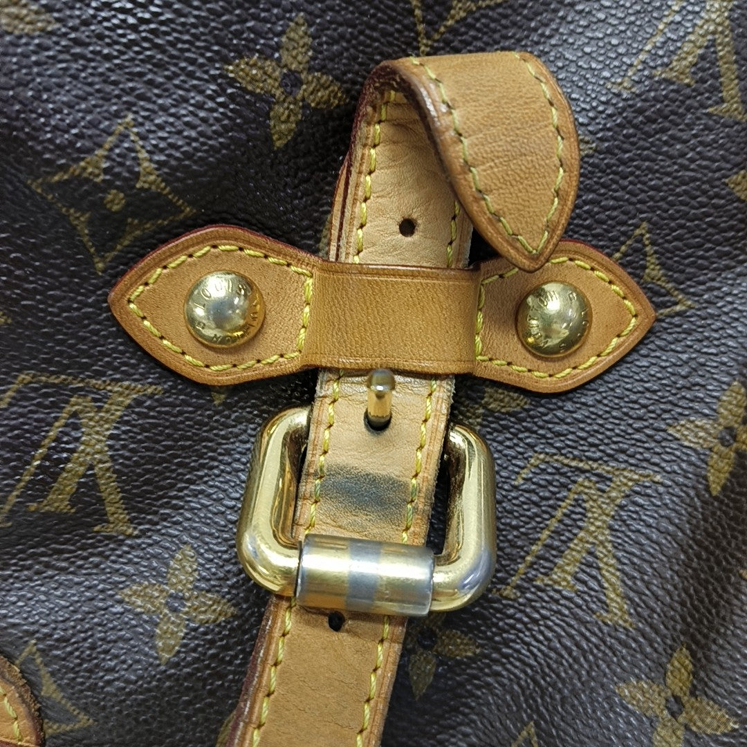 PALERMO GM Lona Monogram Revestida Marrón