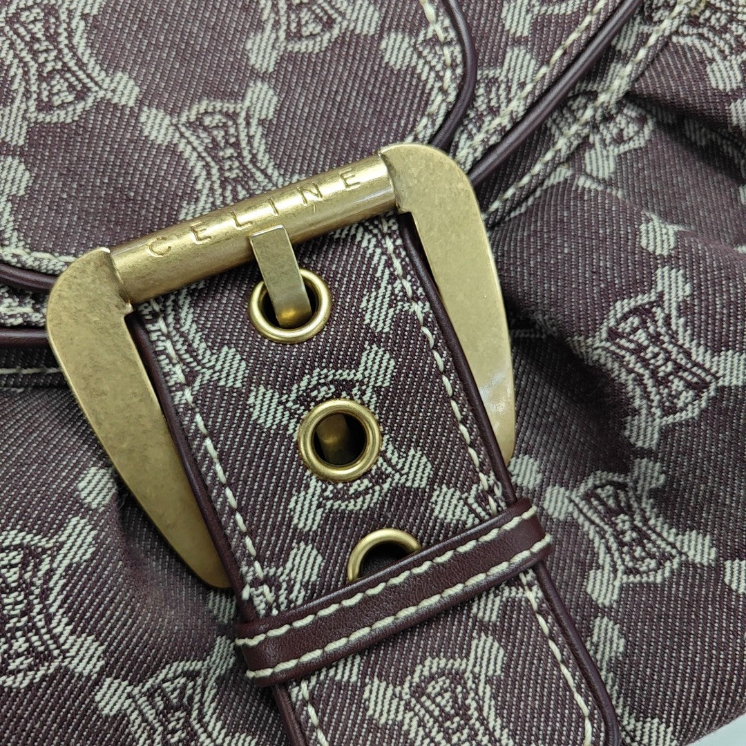 METALLIC Fabric Red