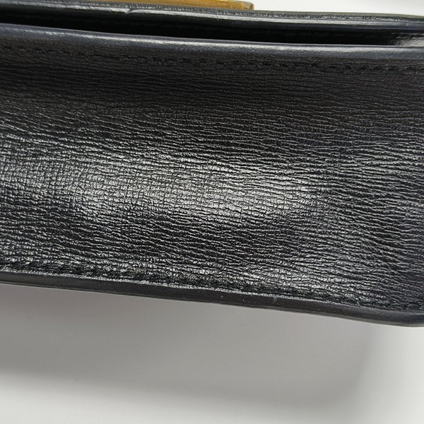 Calfskin Crossbody Bag Black