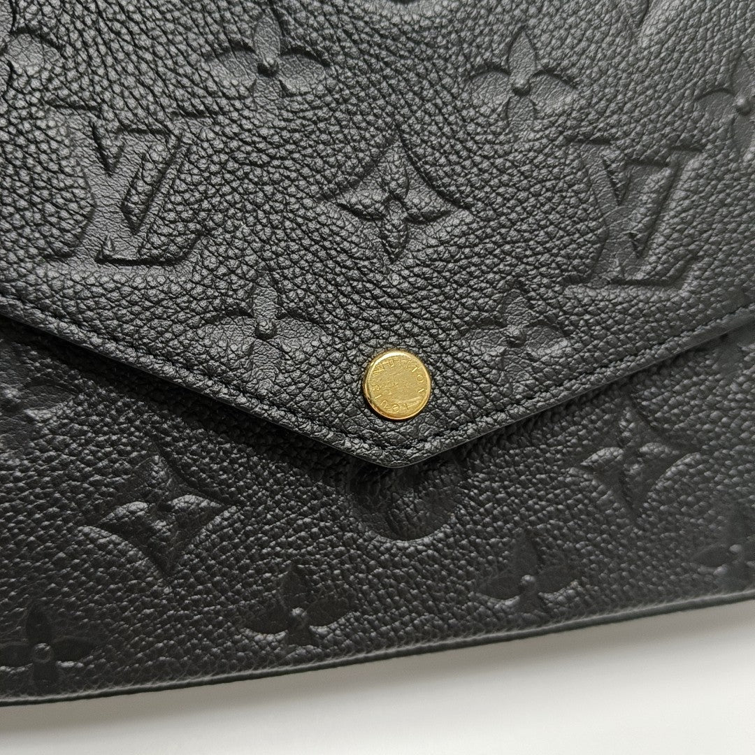 FÉLICIE Mini Monogram Calfskin Black