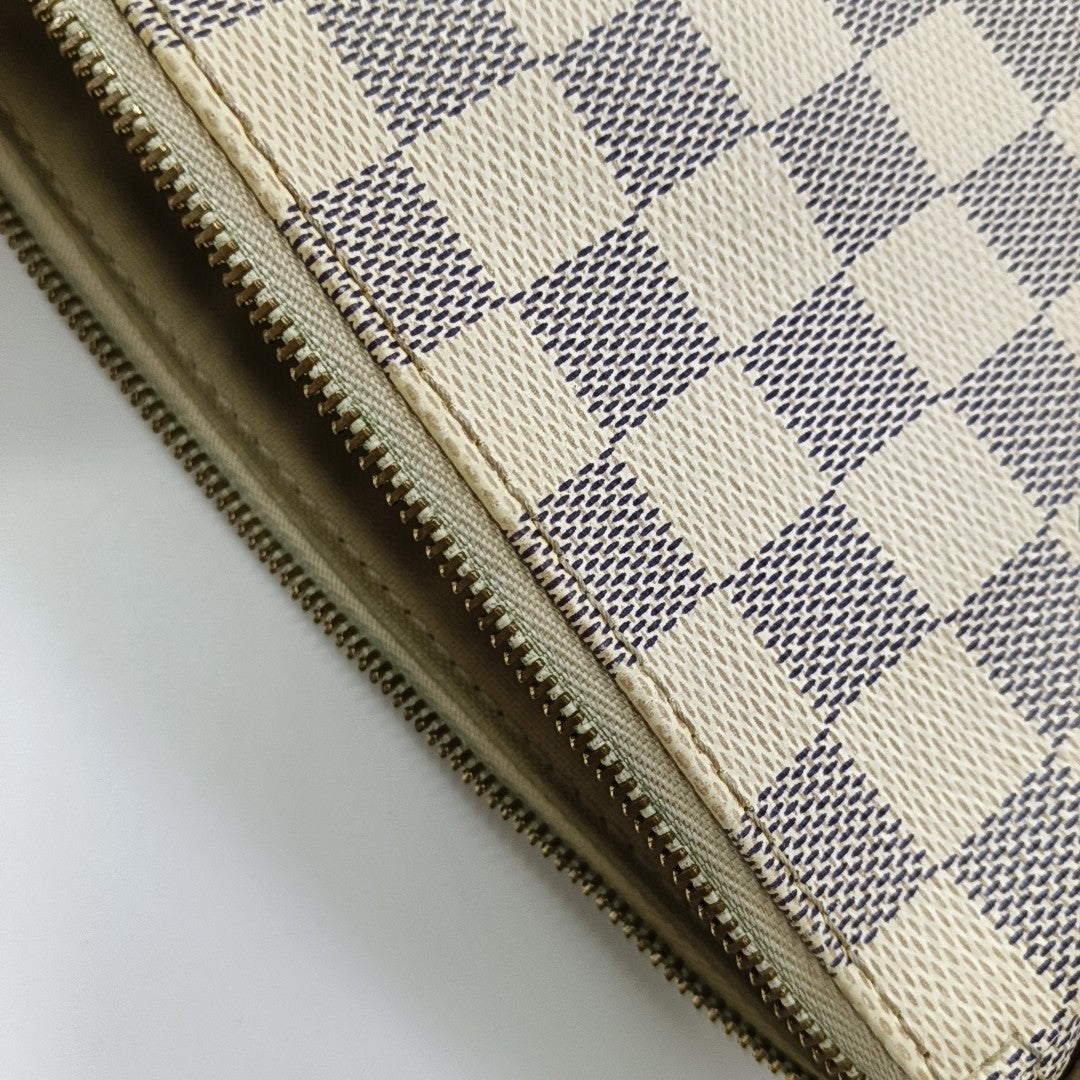 ACCESSOIRES GM Damier Azur Coated Canvas White