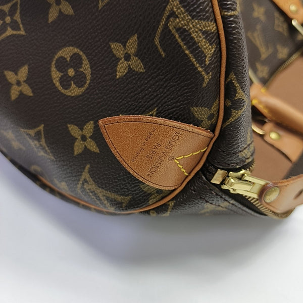 SPEEDY 40 Monogram Coated Canvas Brown