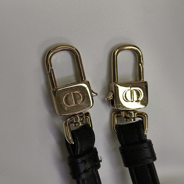 Lady Dior Super Mini Cannage Lambskin Black