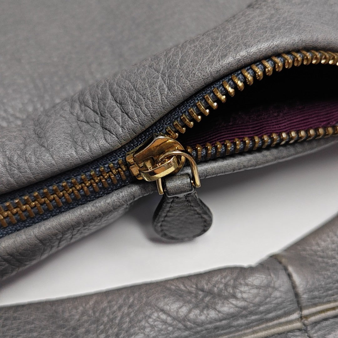 Calle Calfskin Gray