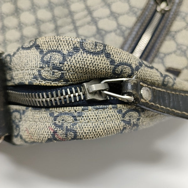 Monogram Coated Canvas Shoulder Bag Brown