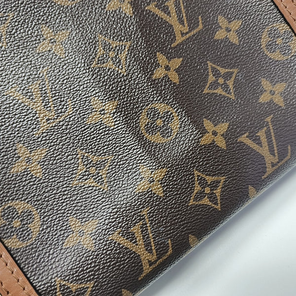 DAUPHINE Mini Coated Canvas Brown
