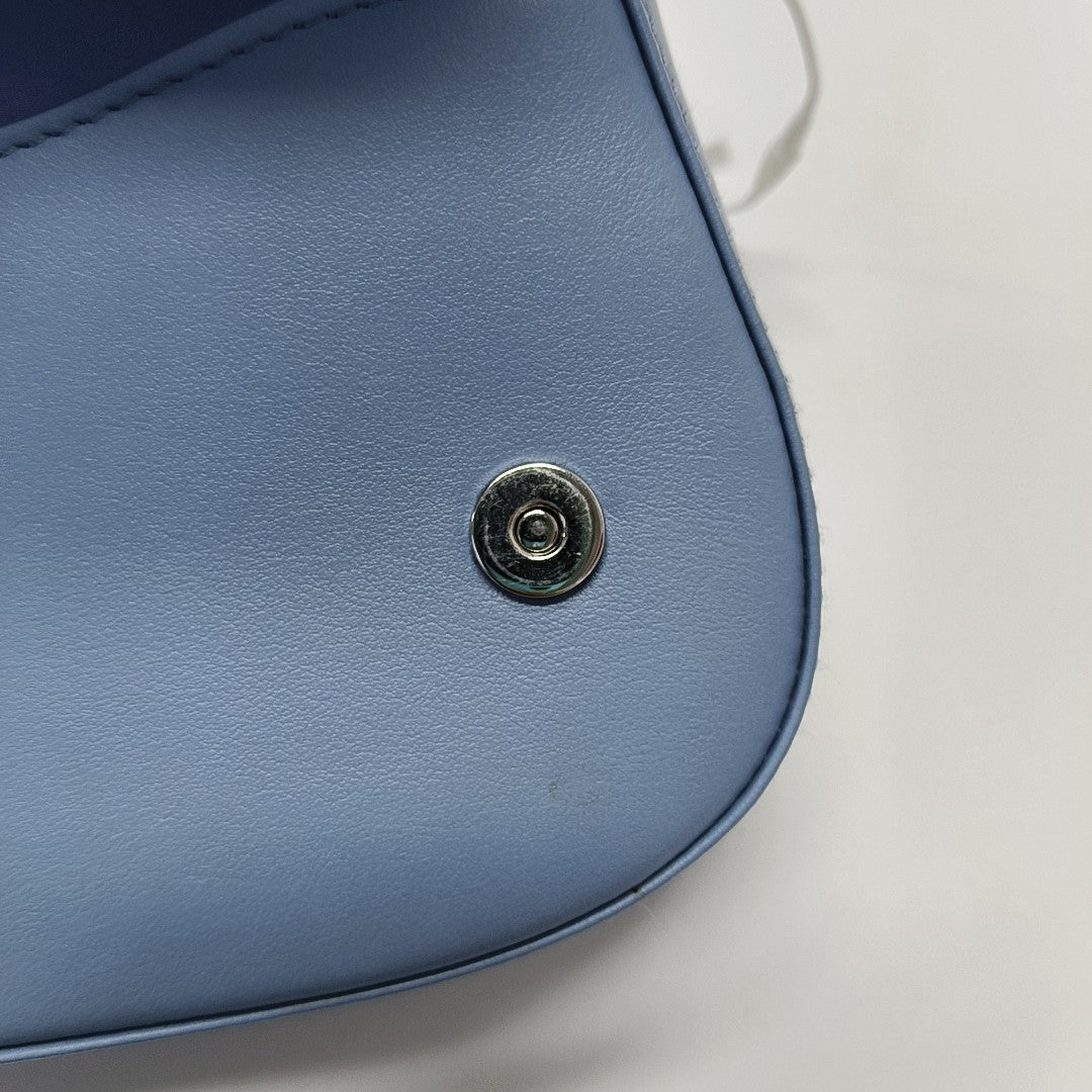 Sidonie Mini Saffiano Calfskin Blue