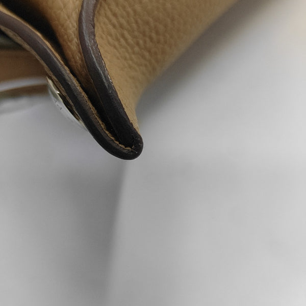 Calfskin Shoulder Bag Brown