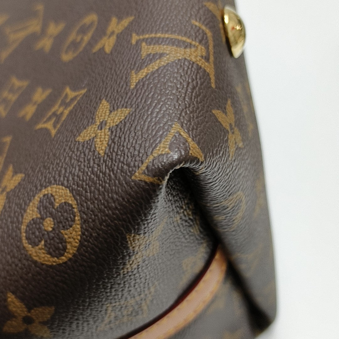 CARRYALL MM Monogram Coated Canvas Brown