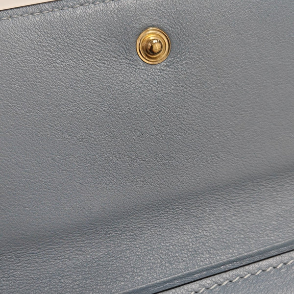 Calfskin Clutch Blue