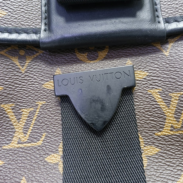 S LOCK PM Monogram Coated Canvas Brown