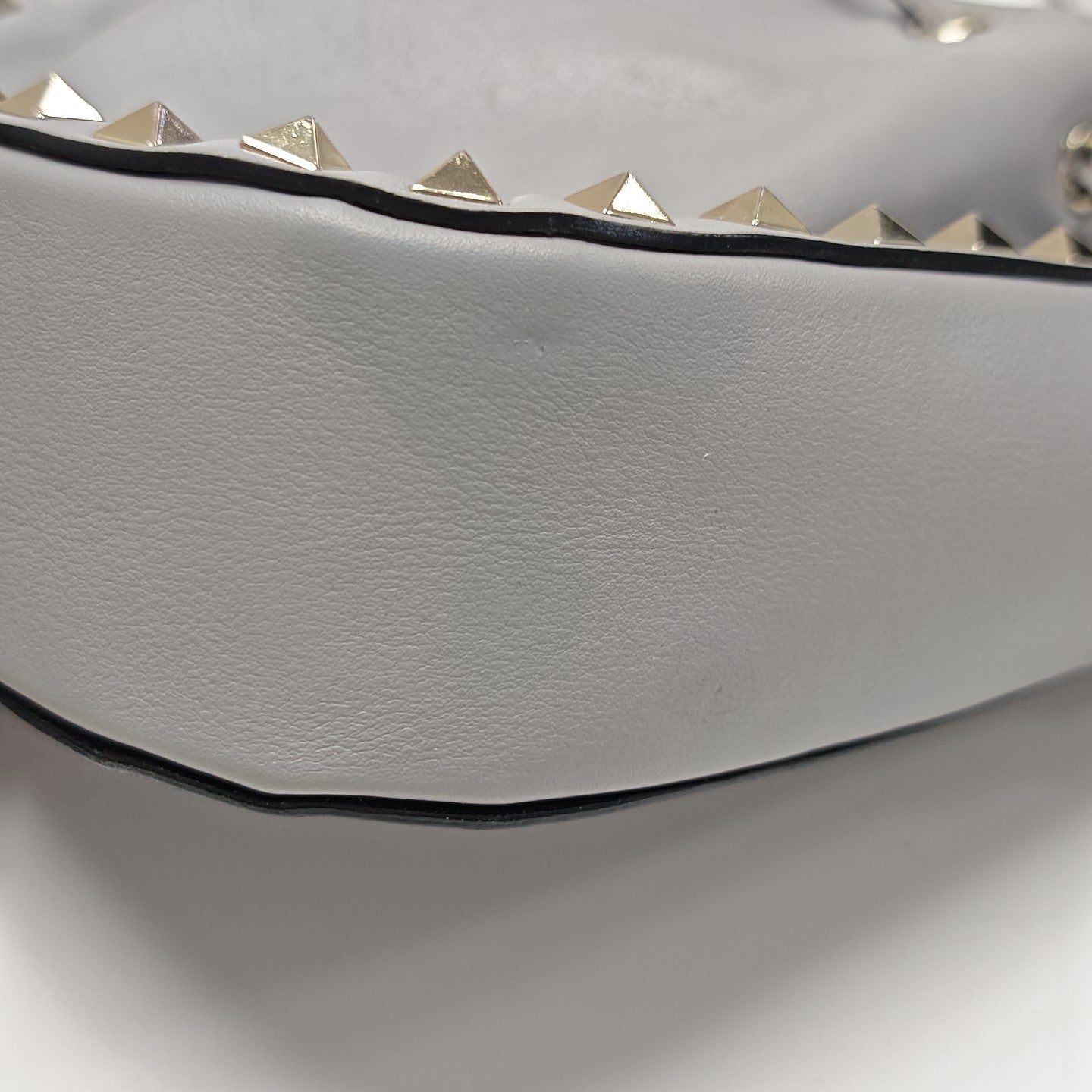 Calfskin Shoulder Bag Gray