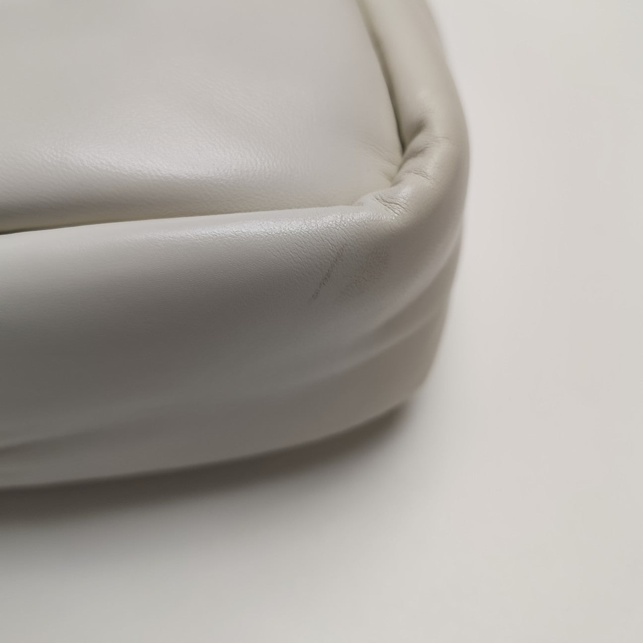 Lambskin Shoulder Bag White