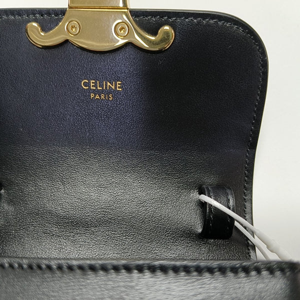 TRIOMPHE Mini Calfskin Black